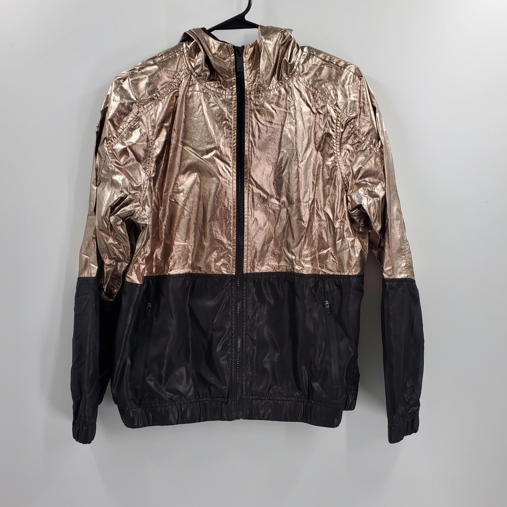 Women'e Alala Metallic Windbreaker Jacket Size Medium
